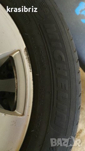 Алуминиеви джанти с летни гуми 205/55/16, снимка 4 - Гуми и джанти - 37445791