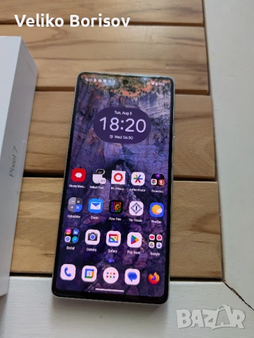 Google Pixel 7 + аксесоари, снимка 1