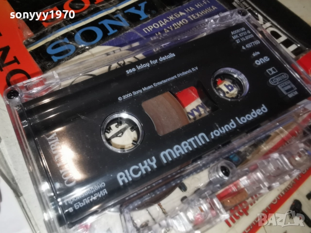 RICKY MARTIN-ORIGINAL TAPE 0912251927, снимка 17 - Аудио касети - 52712303
