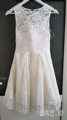 Дамска рокля - дантела размер XS  , снимка 2 - Рокли - 37609701