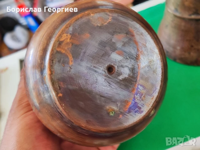 Медно джезве два броя, снимка 4 - Антикварни и старинни предмети - 51102244