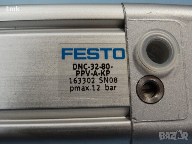 Пневматичен цилиндър Festo DNC-32-80-PPV-A-KP, снимка 2 - Резервни части за машини - 28448623