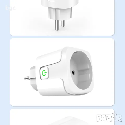 НОВ 20А 4400Watt Смарт Контакт Умен Щепсел Smart Wi-Fi Bluetooth Управление , снимка 12 - Друга електроника - 49469618