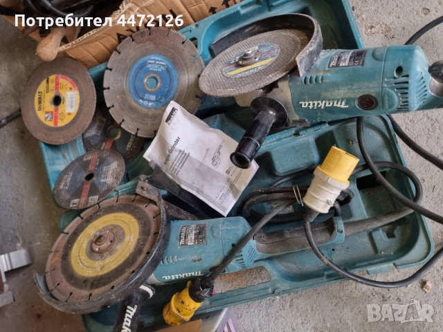 Makita  ъглошлайф, снимка 2 - Други инструменти - 52198390