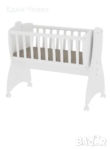 Бебешко легло-люлка Lorelli - First Dream, бяло, снимка 1