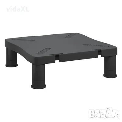 vidaXL Поставка за монитор, черна, 33,5x34x10,5 см(SKU:51721), снимка 1 - Други - 49182180