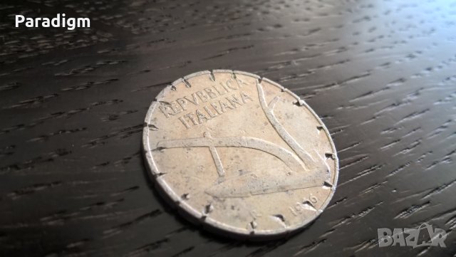 Монета - Италия - 10 лири | 1966г., снимка 2 - Нумизматика и бонистика - 27497857