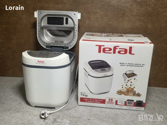 Хлебопекарна "TEFAL PF250135 "-нова, снимка 3 - Хлебопекарни - 53061960