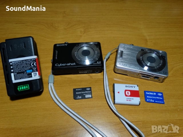 SONY DSC-W40 и SONY DSC-W55 ..., снимка 13 - Фотоапарати - 52856859