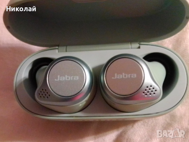 Безжични слушалки JABRA модел Elite Active 75T Navy, снимка 3 - Безжични слушалки - 44844711