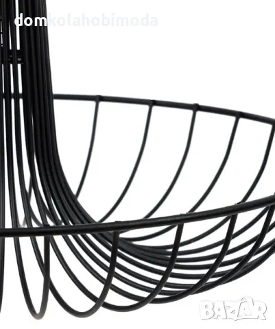 Метална Фруктиера Купаna 2 нива, 30х29х23,5см, снимка 2 - Други - 48126441