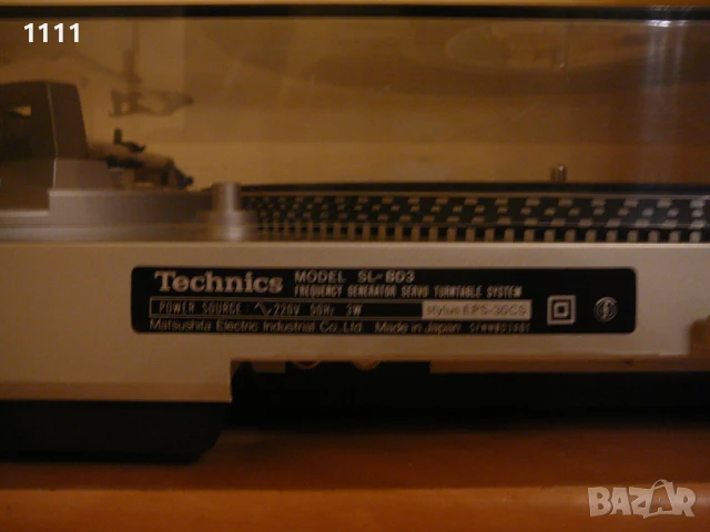 TECHNICS SL-BD3, снимка 11 - Ресийвъри, усилватели, смесителни пултове - 51046668