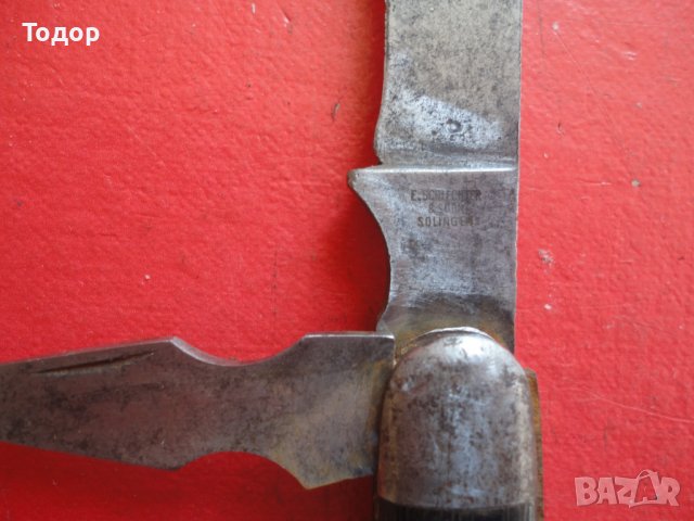 Стар немски моряшки нож Solingen , снимка 2 - Ножове - 40059534