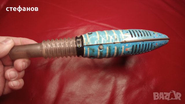 Детски ретро, стар ламаринен бластер, снимка 6 - Колекции - 43558066