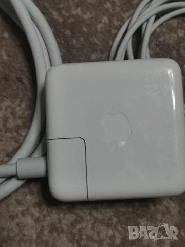 Оригинално Зарядно за Apple MacBook Air A1465, A1466 - 45W MagSafe 2 - A1436, снимка 3 - Части за лаптопи - 52415650
