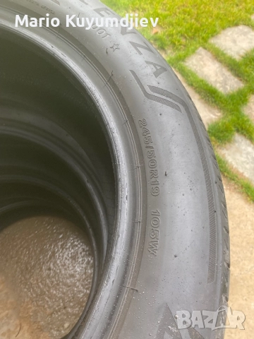 245/50/19 Летни гуми Bridgestone, снимка 5 - Гуми и джанти - 52468258