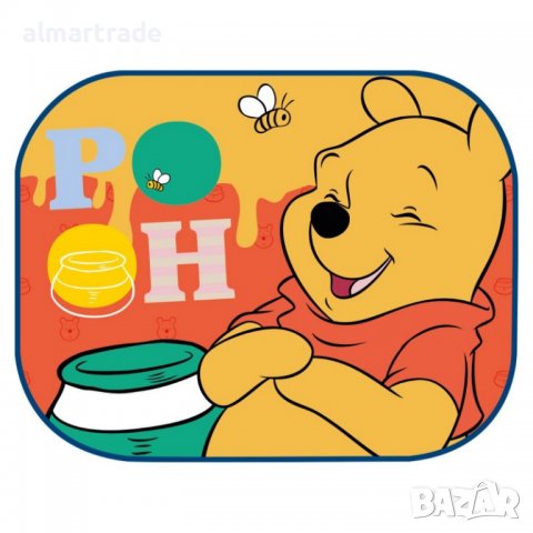Комплект 2 сенника за кола, Winnie the Pooh, 36 x 44 cm, снимка 2 - Аксесоари и консумативи - 39334467