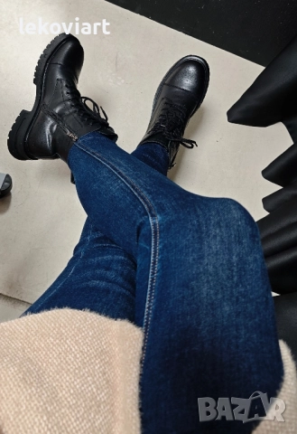 Нови дамски боти - естествена кожа , снимка 2 - Дамски боти - 52207185