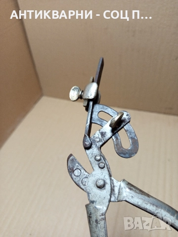 Стари Български Клещи За Чапраз На Банцингови Ленти. , снимка 5 - Антикварни и старинни предмети - 52578079