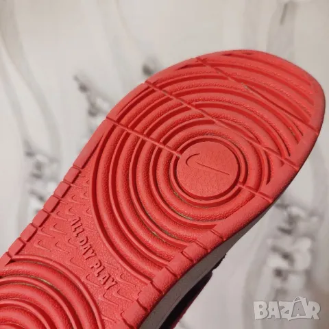 Nike Кожени кецове/ маратонки  Court Borough Low 2 номер 30 ,5-31, снимка 7 - Детски маратонки - 49550380