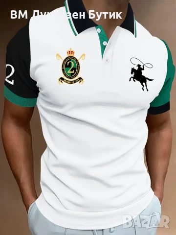 🏇 Луксозна Поло Тениска BM – Стил, Качество и Комфорт в Едно, снимка 6 - Тениски - 51190877