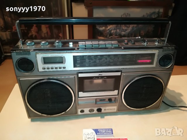 hitachi trk-8110e made in japan 0506212111, снимка 5 - Радиокасетофони, транзистори - 33117041
