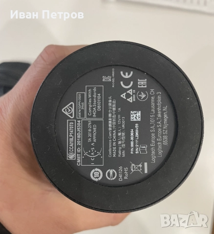 Logitech ConferenceCam - уеб камера за срещи- отлично състояние, снимка 4 - Друга електроника - 52657660