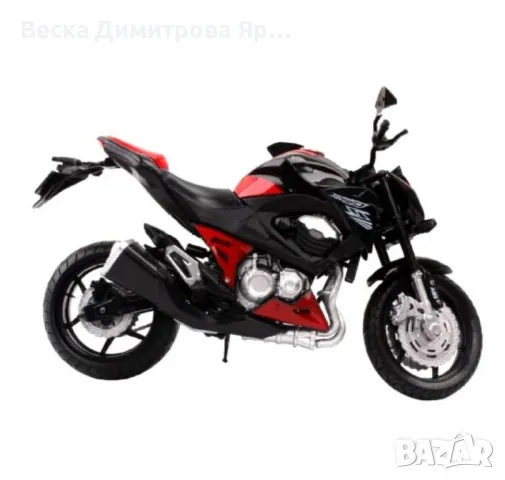 Метален мотор 1:12, снимка 2 - Коли, камиони, мотори, писти - 48788824