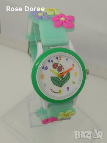 Детски Водоустойчив ръчен часовник със силиконова каишка видове, снимка 13 - Детски - 43807410