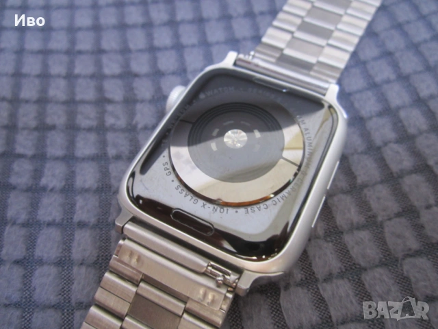 Apple Watch Series 5 44mm Aluminium GPS, LTE, снимка 5 - Смарт часовници - 53572292