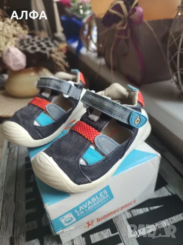 Бебешки сандали / пантофи Biomechanics 21, снимка 6 - Детски сандали и чехли - 47560685