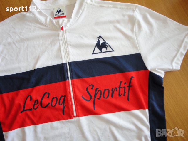 Le Coq Sportif/L/нова мъжка велоблуза, снимка 2 - Спортна екипировка - 33442969