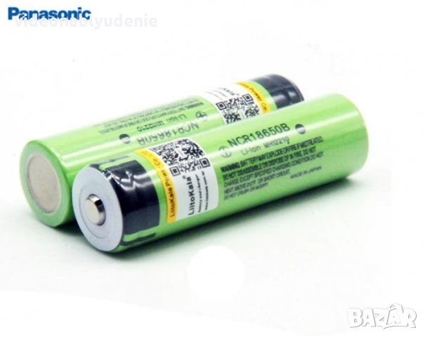 Акумулаторна Презареждаема Батерия Panasonic NCR18650B 3.7V 3400mAh LiIon Liitokala Power Сертификат, снимка 3 - Електронни цигари - 27201446