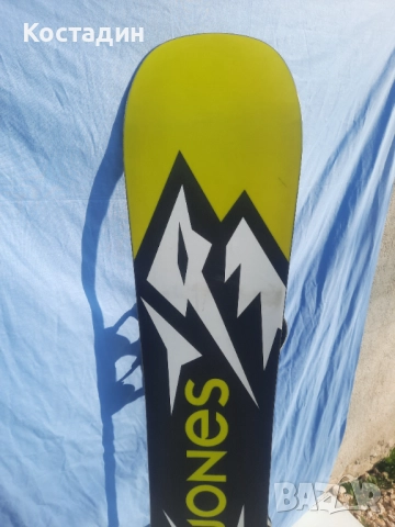 Сноуборд Jones MTN twin 164Wсм с автомати, снимка 8 - Зимни спортове - 52851427