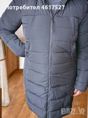 Дълго дамско яке парка, снимка 8 - Якета - 52697786