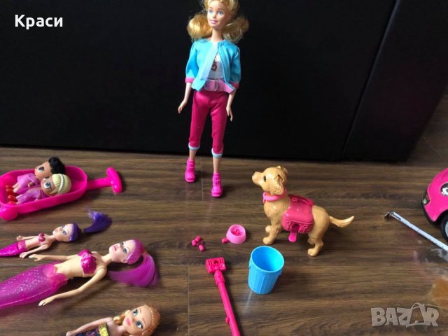 Кукла Барби,Елза, Барби с кученце, снимка 8 - Кукли - 32626600