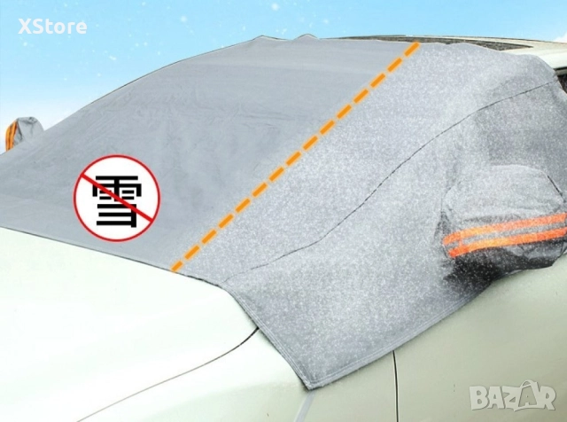 Многофункционално покривало за кола / Покривало, мек алуминиев филм, памучен снежен блок, снимка 3 - Аксесоари и консумативи - 52483821