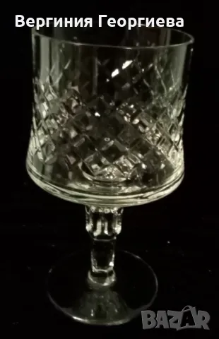 Кристални чаши за ракия, вино - 3 броя , снимка 4 - Чаши - 50183141