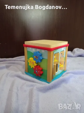 детски куб - сортер 2 броя, снимка 6 - Образователни игри - 47545024