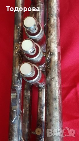 Старинен тромпет Lignatone, снимка 5 - Духови инструменти - 26742292