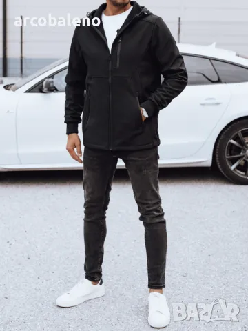 Мъжко преходно и изолирано яке с качулка, 2цвята , снимка 7 - Якета - 48931909