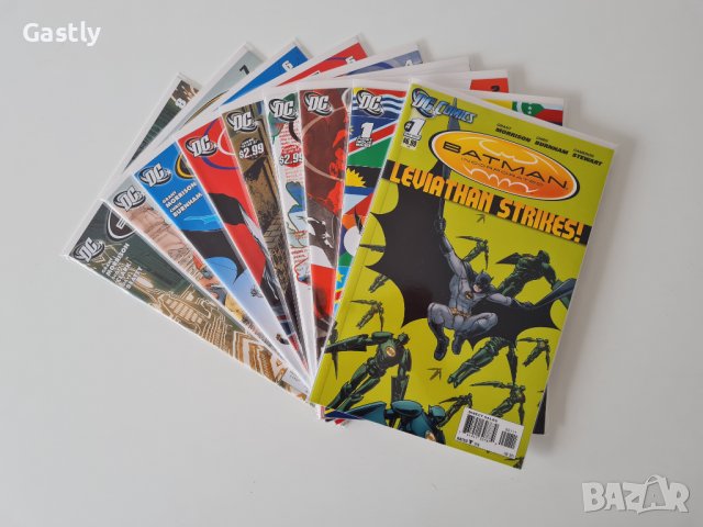 Комикси Batman: Incorporated Vol. 1, #1-8 + Leviathan Strikes, NM, DC в  Списания и комикси в гр. София - ID38500951 — 