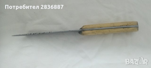 кован български нож, снимка 3 - Прибори за хранене, готвене и сервиране - 32648764