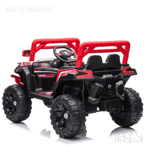 OCIE Джип Акумулаторен 12V HEET SUPER SPIDER с родителски контрол Червен 2270009-4R R, снимка 4 - Коли, камиони, мотори, писти - 47438513