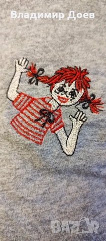 Бродерия върху шапки, дрехи и чорапи, снимка 3 - Други - 47982971