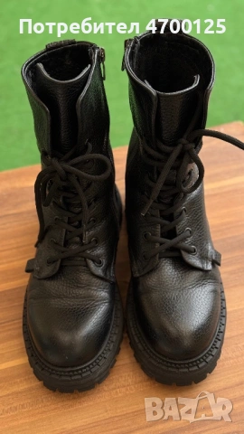 Дамски кожени ботуши - 36 номер, снимка 10 - Дамски боти - 53198846
