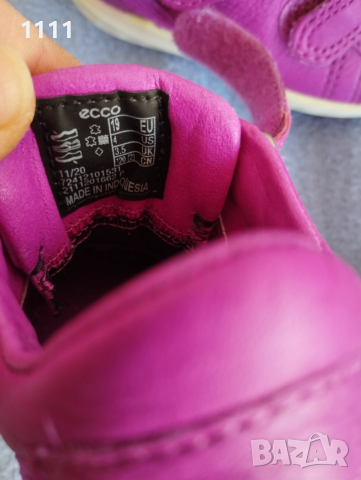 Обувки Ecco номер 19., снимка 8 - Бебешки обувки - 51792679