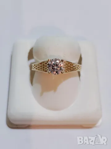 *Нов златен пръстен 50997, снимка 1