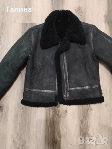 Къс кожух  от агнешка кожа, снимка 3 - Палта, манта - 52886374