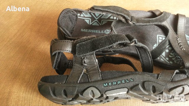 MERRELL Real Leather Размер EUR 41 / UK 8 сандали естествена кожа 94-13-S, снимка 6 - Мъжки сандали - 40722906